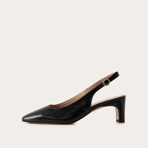 Veronica Pumps, glossy black